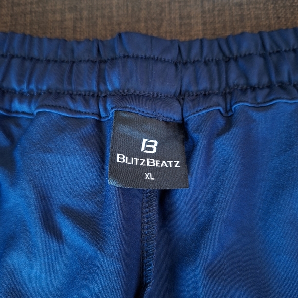 BlitzBeatz Mid-Length Navy Blue Shorts - Picture 8 of 10